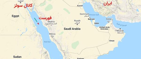 عکس هوایی کانال سوئز