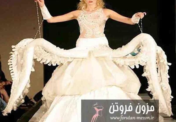عکس لباس عروس های عجیب و غریب