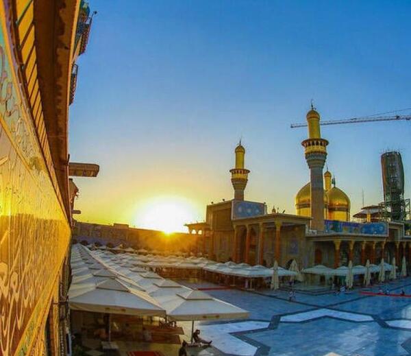 عکس طلوع خورشید کاروان