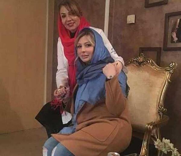 عکس کیک تولد دختر نیوشا ضیغمی