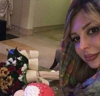 عکس کیک تولد دختر نیوشا ضیغمی