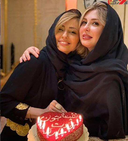 عکس کیک تولد دختر نیوشا ضیغمی