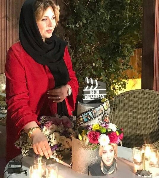 عکس کیک تولد دختر نیوشا ضیغمی