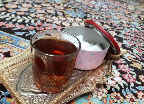 عکس چای خوشرنگ