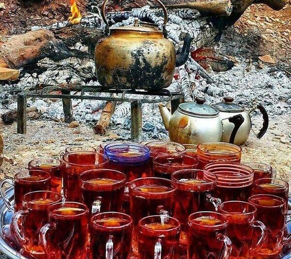 عکس چای خوشرنگ