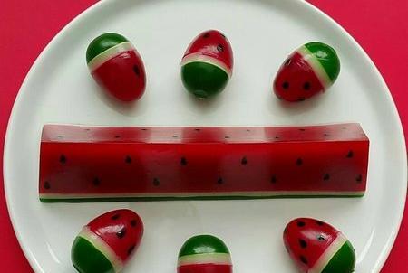 عکس ژله شب یلدا ساده