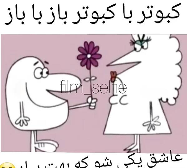 عکس ضرب المثل کبوتر با کبوتر باز با باز