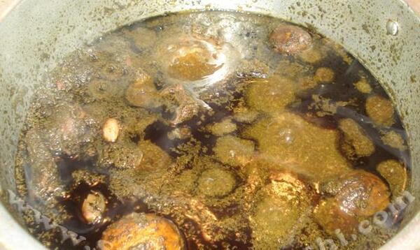 عکس قورمه سبزی درحال پخت