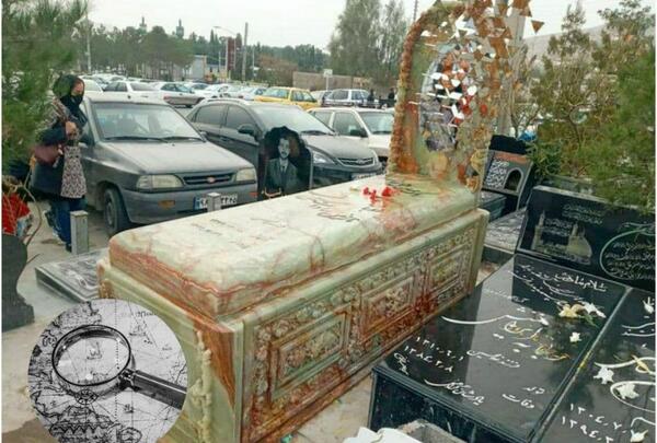 عکس قبر دختر جوان