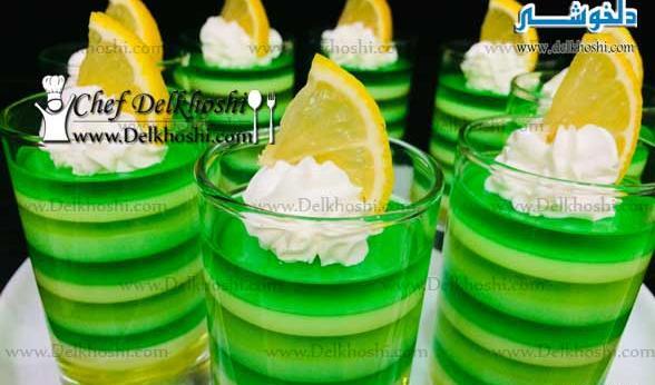 عکس ژله بستنی تک نفره