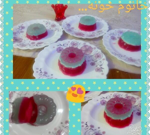 عکس ژله بستنی تک نفره
