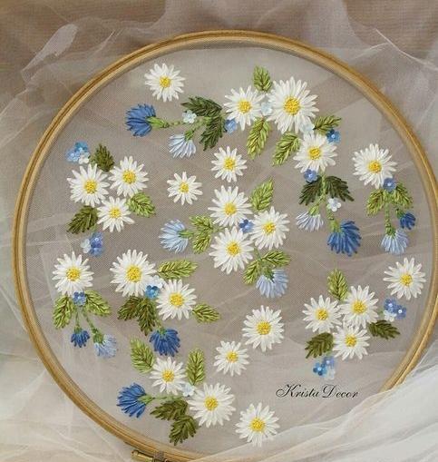عکس ایده تابلو گلدوزی