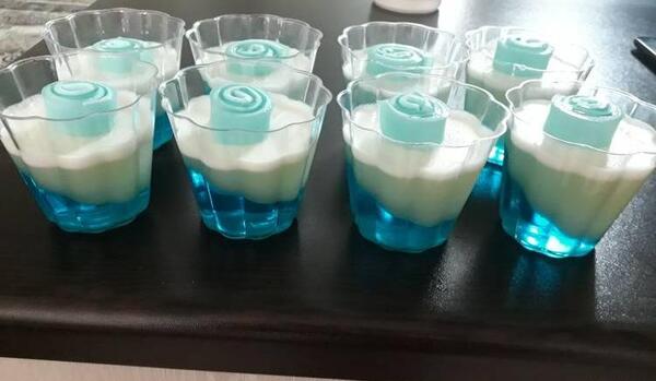 عکس ژله در لیوان