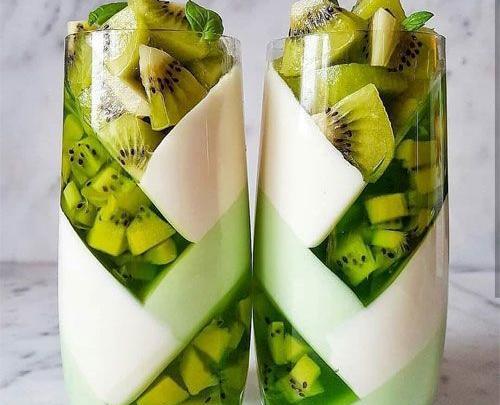 عکس ژله در لیوان