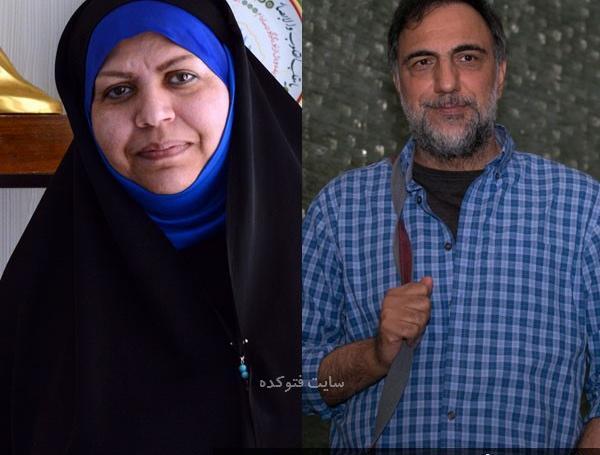 عکس حسن فتحی و پسرش