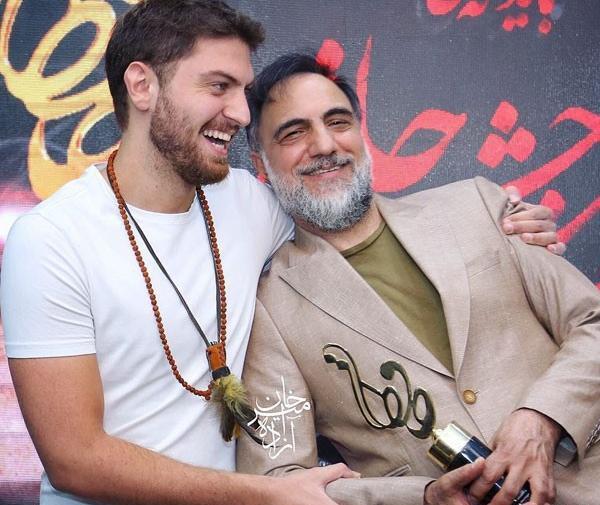 عکس حسن فتحی و پسرش