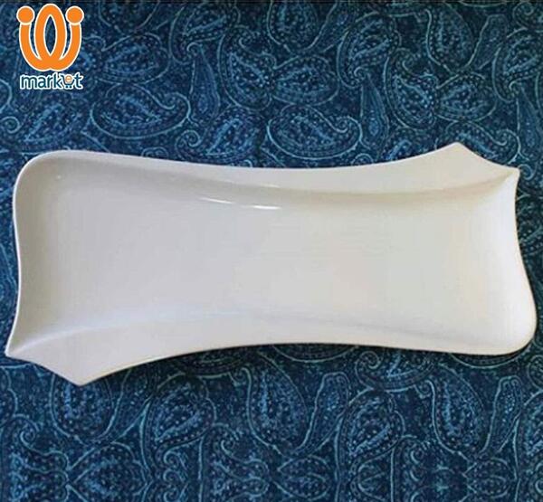 عکس ظرف سفید سرامیکی