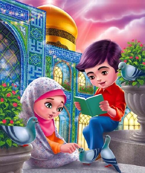 عکس حرم امام رضا برای رنگ آمیزی