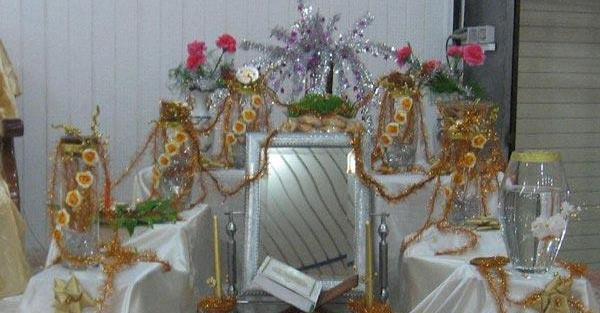 عکس سفره هفت سین پلکانی