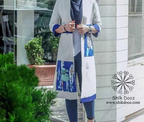 عکس مدل مانتو بچه گانه جلو باز