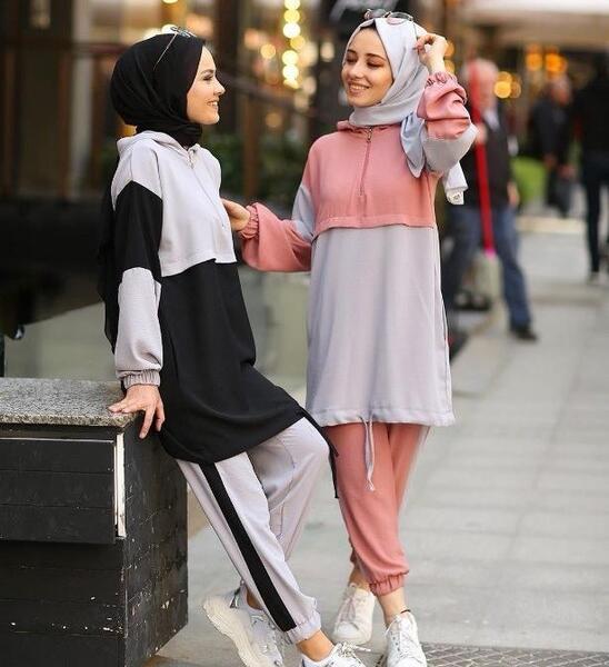 عکس ست مانتو شلوار دخترانه جدید
