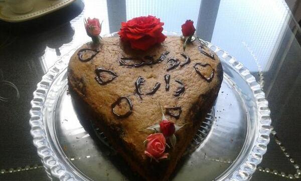 عکس کیک تولد زکیه