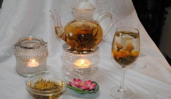 عکس غنچه چای