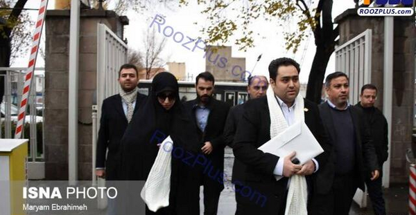 عکس حسن روحانی با روسری