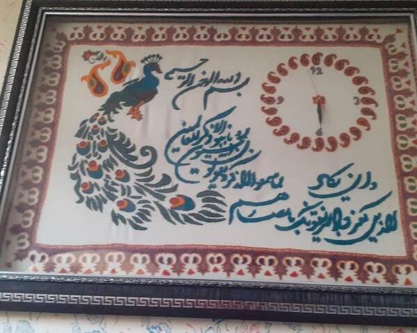 عکس طاووس در پته