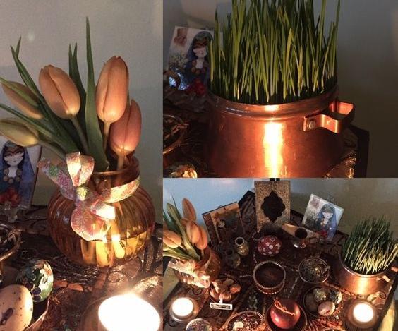 عکس سفره هفت سین مسی