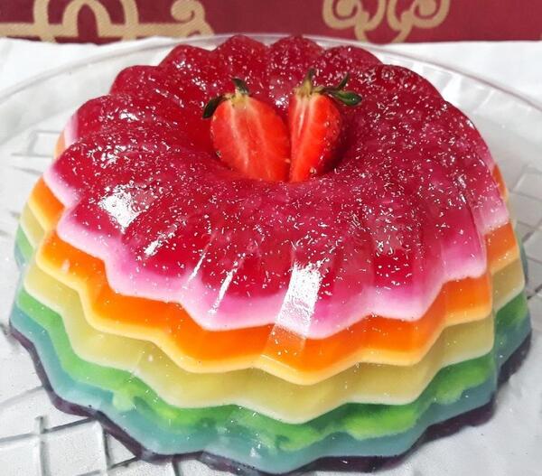 عکس ژله اکلیلی قرمز