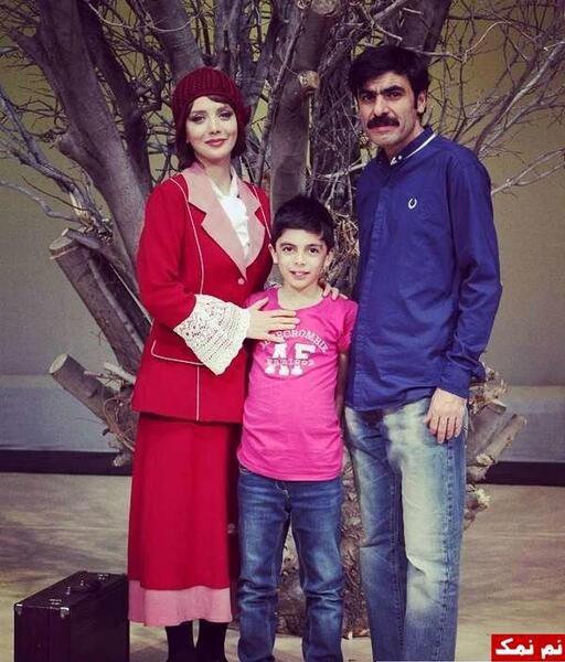 عکس رویا میرعلمی با خانواده