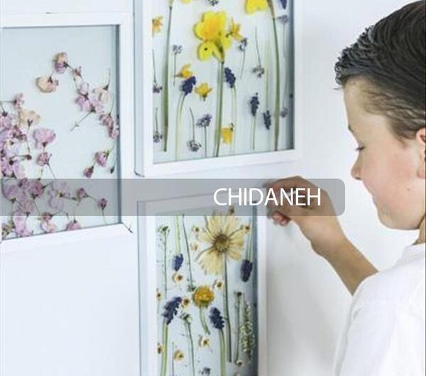 عکس ایده برای نگهداری گل خشک
