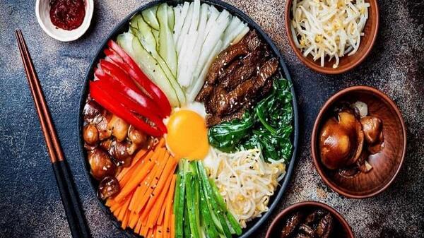 عکس غذا کره ای