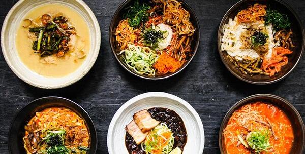 عکس غذا کره ای