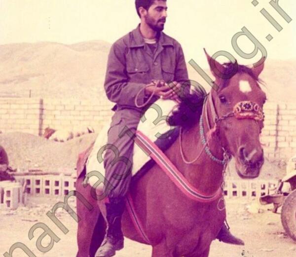 عکس اسب خامنه ای