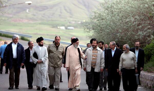 عکس اسب خامنه ای