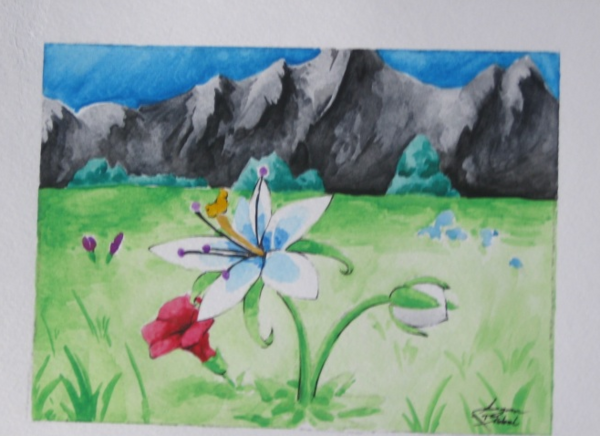 عکس منظره نقاشی