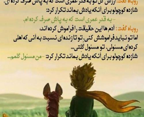 عکس مفهومی شازده کوچولو