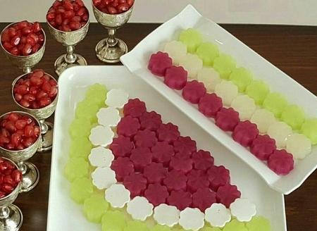 عکس تزیین ژله ساده
