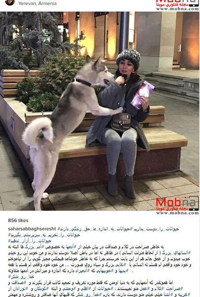 عکس سحر صباغ سرشت