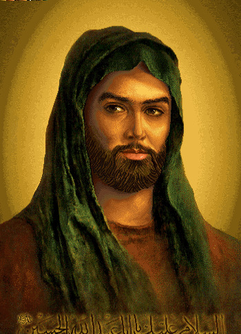 عکس امام حسین چهره
