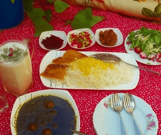 عکس قورمه سبزی نی نی سایت