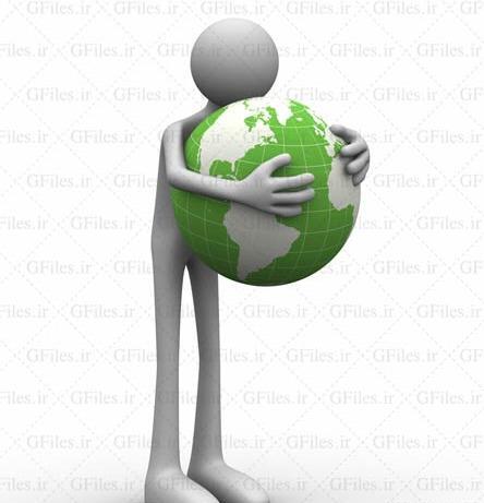 عکس مفهومی کره زمین