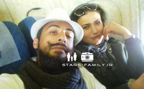 عکس همسر لادن مستوفی
