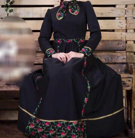 عکس مدل مانتو جدید پرنسسی بلند