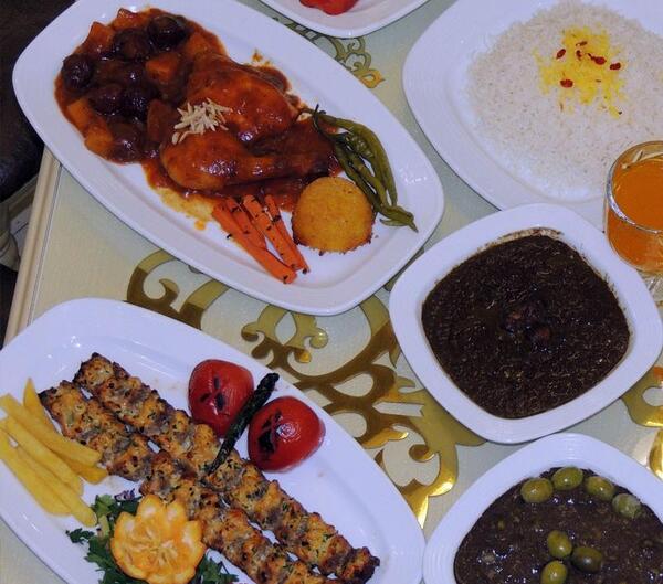 عکس چلو کباب شاه عباسی