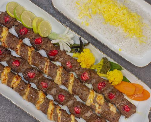 عکس چلو کباب شاه عباسی