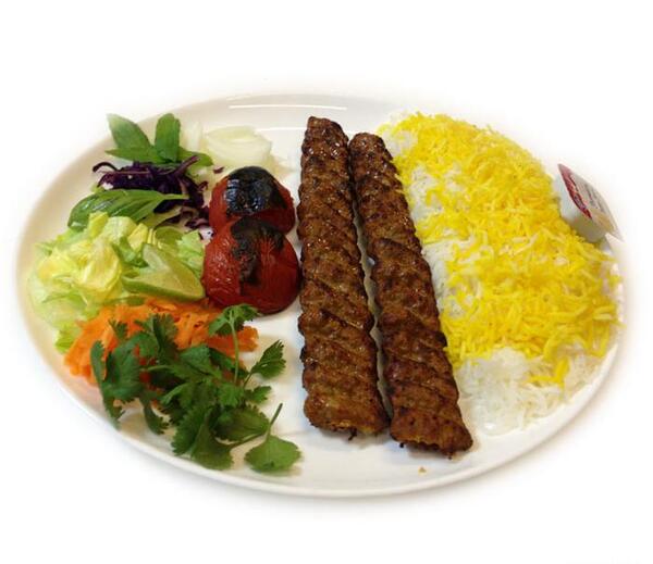 عکس چلو کباب شاه عباسی