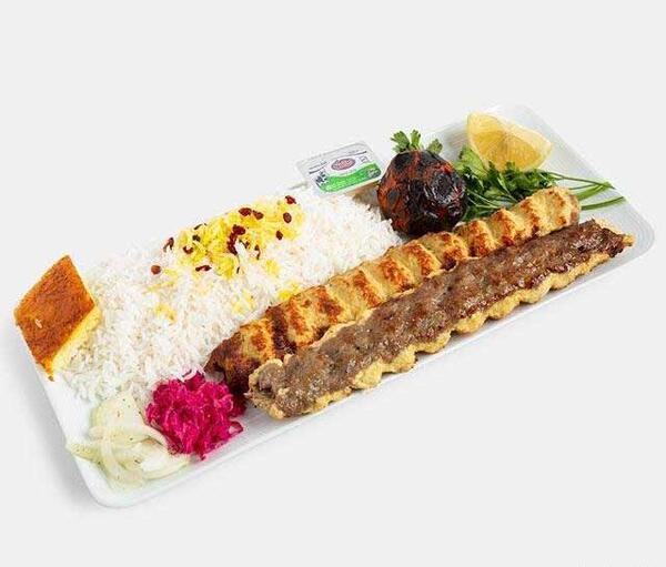 عکس چلو کباب شاه عباسی